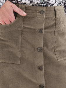 Aurora Cord Skirt alt2