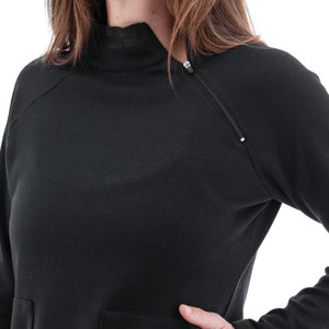 Weekend Mock Neck Fleece Dress alt2 Weekend Mock Neck Fleece Dress alt2