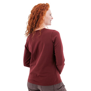 Tatum Organic Long Sleeve Top studio back