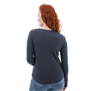 Jenson Waffle Knit Top studio back