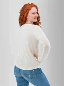 Jenson Waffle Knit Top studio back