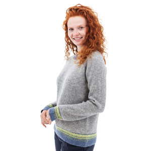 Teigen Contrast Fair Isle Sweater studio alt 1