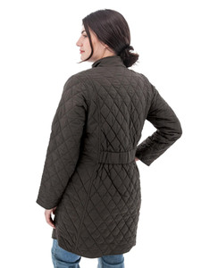 Nora Recycled Quilted Jacket studio back