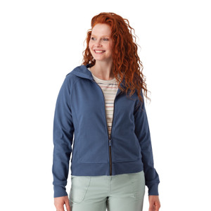 Inola Zip Up Hoodie Vintage Indigo Blue