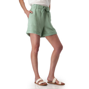 Kelford Organic Cotton Gauze Short Granite Green alt 1