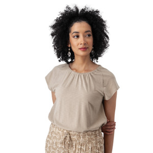 Isla Raglan Sleeve Top Simply Taupe