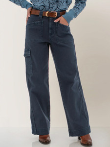 Twillford Utility Wide Leg Organic Cotton Pant studio