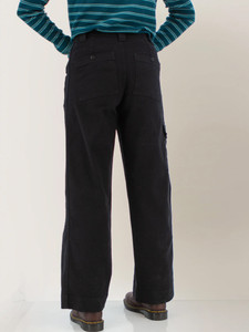 Twillford Utility Wide Leg Organic Cotton Pant studio back