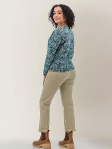Frostkiss Floral Long Sleeve Tee studio alt2