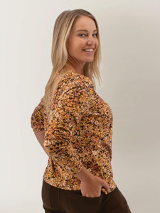 Frostkiss Floral Long Sleeve Tee studio alt1