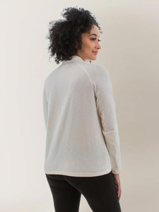 MacIntyre Quarter Zip Embroidered Pullover studio back