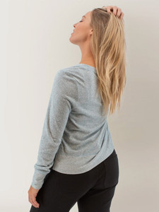 Hazeltyn Lightweight Crew Neck Sweatshirt studio alt1
