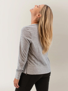 Hazeltyn Lightweight Crew Neck Sweatshirt studio alt1