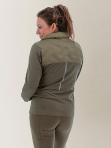 Everett Mixed Media Jacket studio back