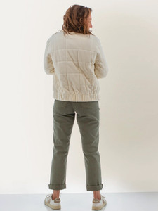 Cotton Drift Quilted Shacket studio back