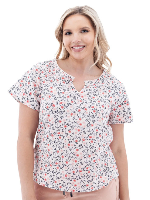 Chryssie Floral Print Top studio