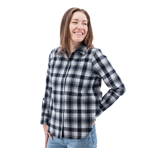 Salina Organic Plaid Shirt studio