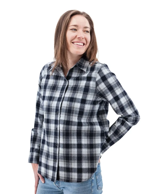 Salina Organic Plaid Shirt studio