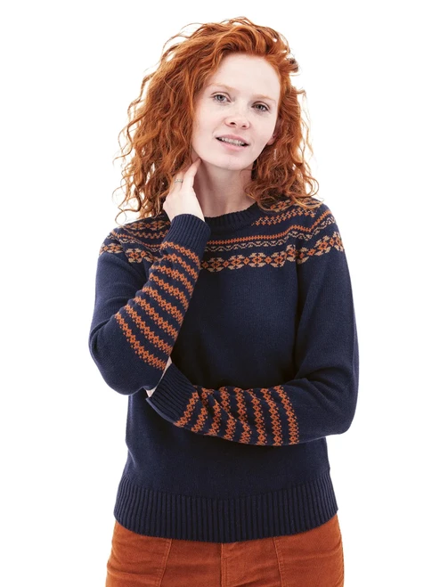 Liesel Fair Isle Sweater studio