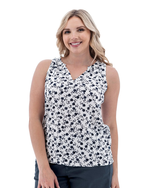 Fleur Sleeveless Print Blouse studio