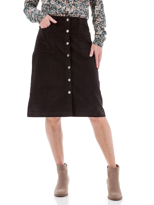 Aurora Cord Skirt studio