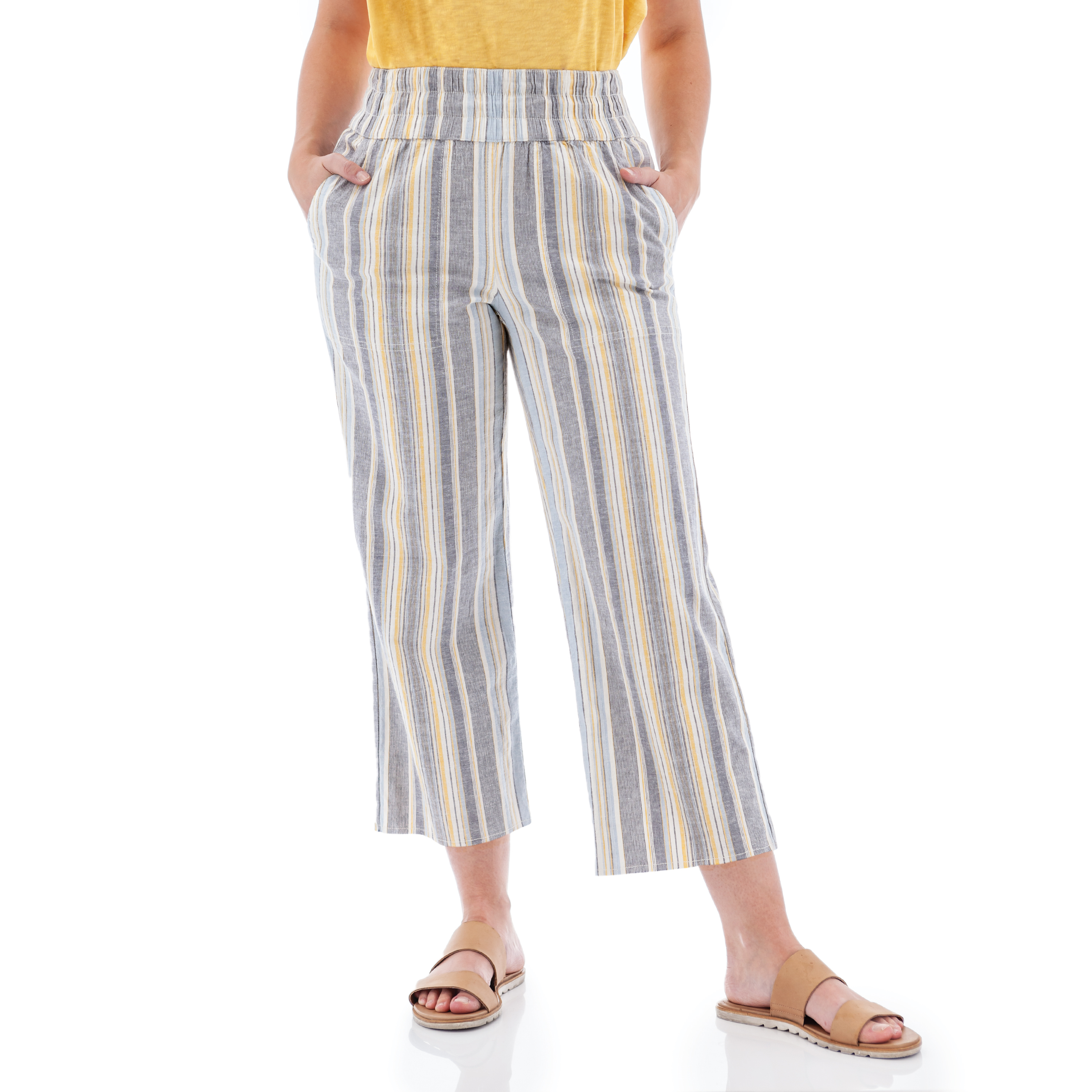 Buy Multicoloured Trousers & Pants for Girls by INDIWEAVES Online