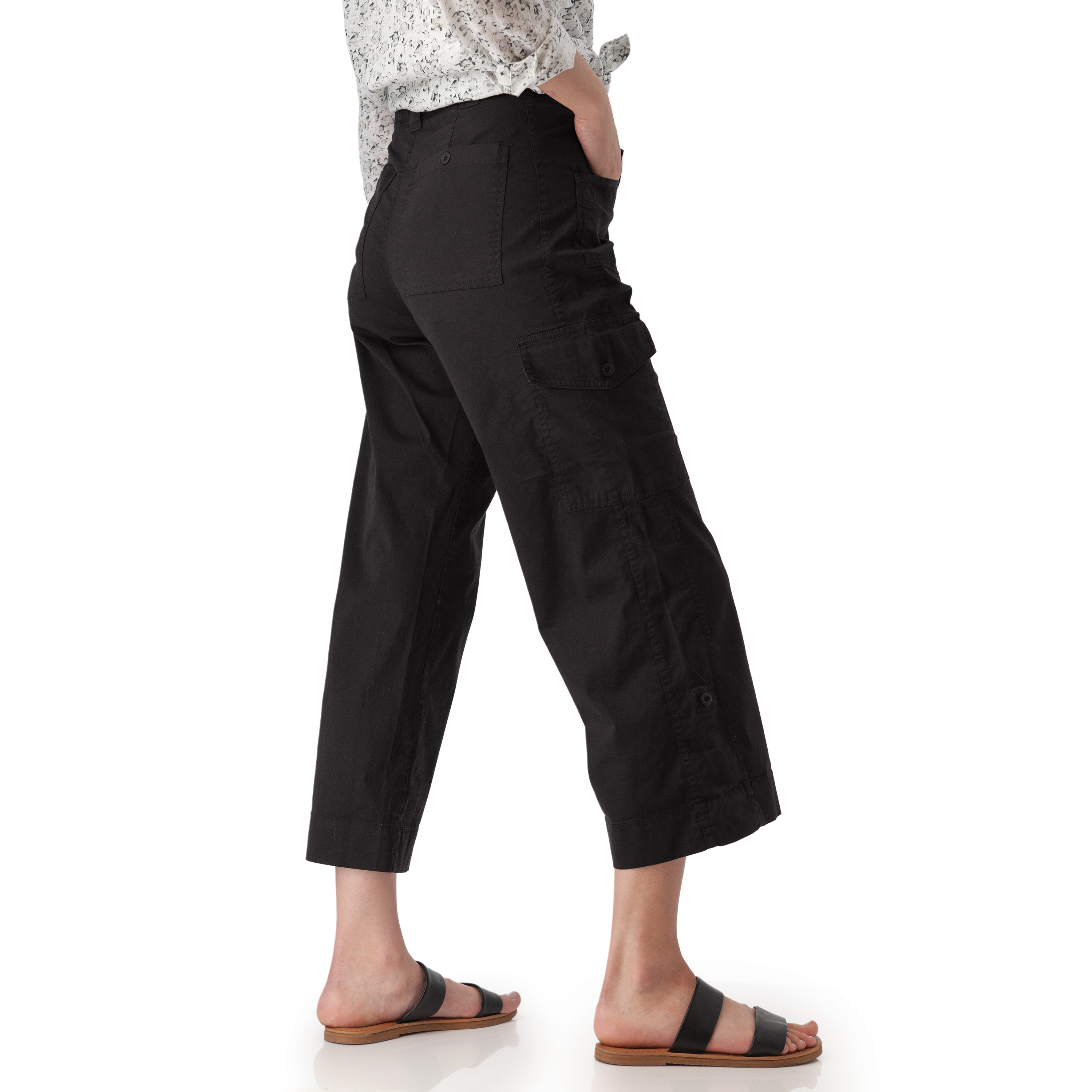 Women's Arden Mid-Rise Wide Leg Utility Pant | Aventura
