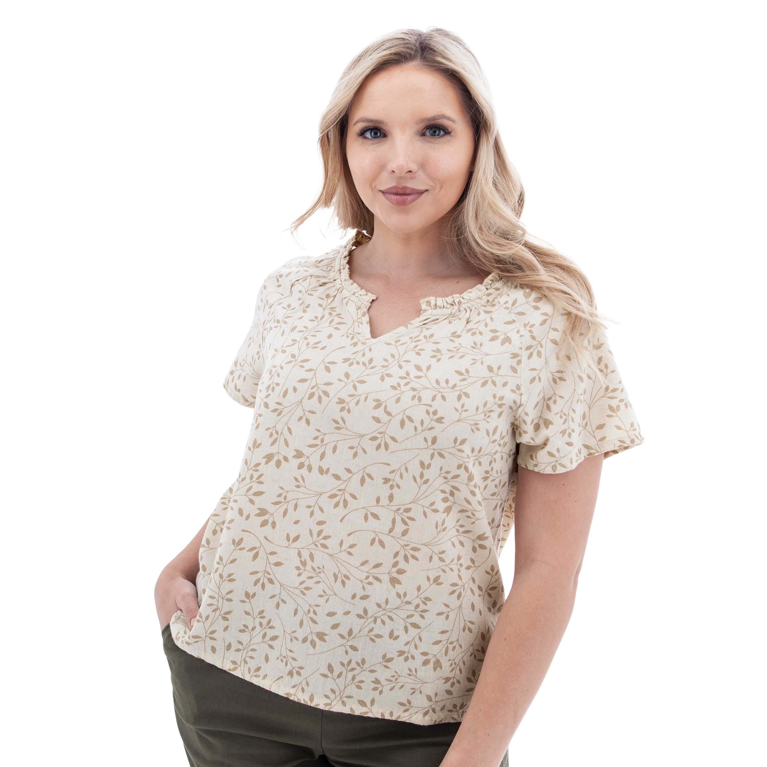 Florentina Floral Print Top