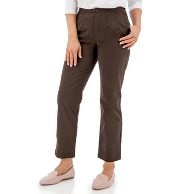 Hudson Pant (F23 in color Black Coffee) studio