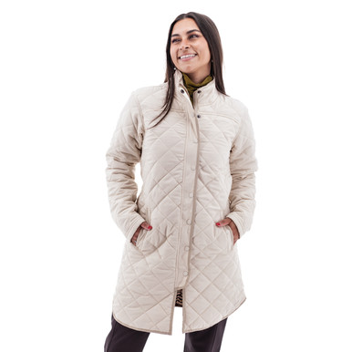 Carrigan Quilted Car Coat studio