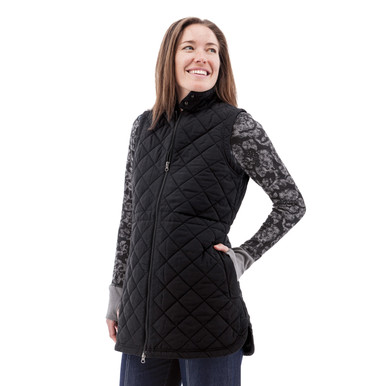 Flurry Recycled Quilted Vest studio