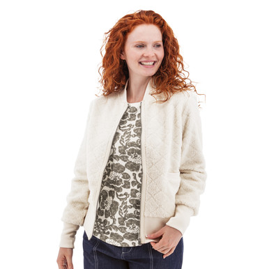 Solstice Sherpa Bomber Jacket studio