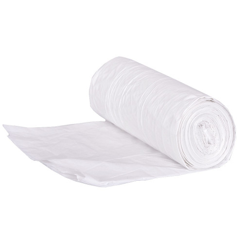 White 30 Litre Kitchen and Office Swing Bin Liners Size H - 30 Liners Per Roll- Box
