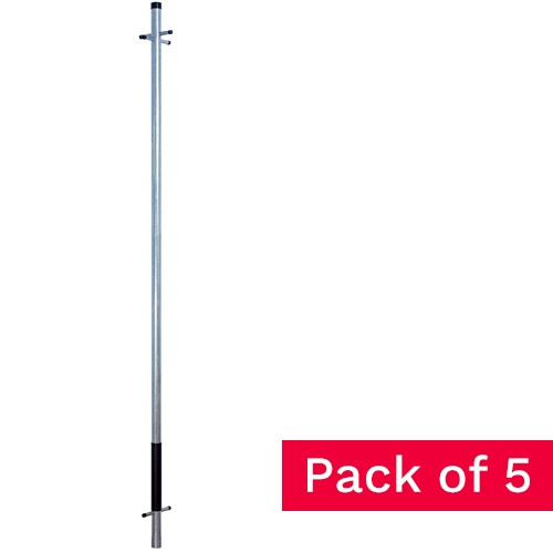 2.4M Galv C/Post (cross peg & socket) - (Pack of 5)