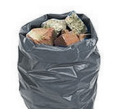 Dark Grey Jazz Rubble Sack, 20x30,” 300g