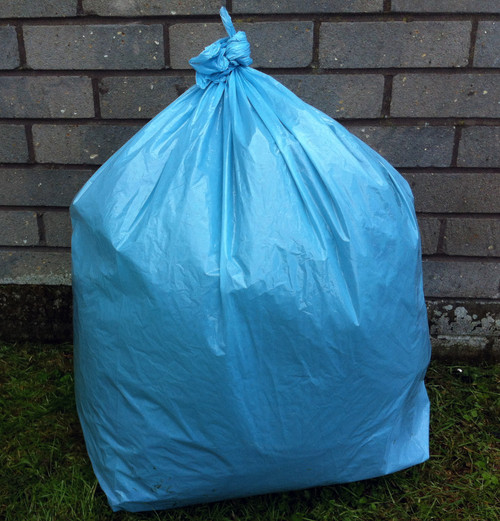 Blue Refuse Sack, 18x29x39”, 15kg, 160g