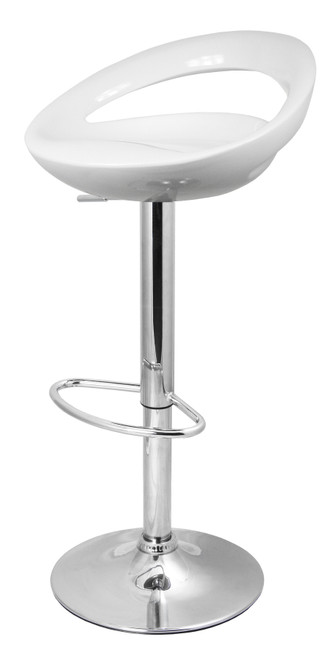 Sorrento Swivel Bar Stool White