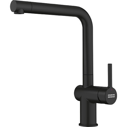 Franke ACTIVE L Swivel Spout Mixer Tap - Black