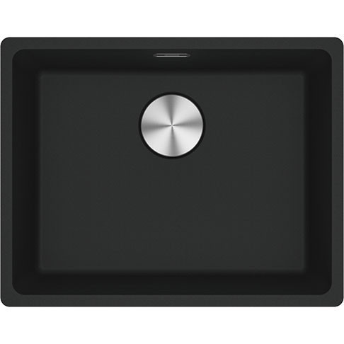 Franke Maris MRG 110-52 Fragranite Kitchen Sink with Single Large Bowl Black