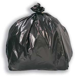 Black Refuse Sack, 18x29x39”, 15kg, 140g - 200 Liners Per Box