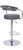 Zenith Bar Stool Charcoal