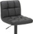 Deluxe Allegro Matt Black Bar Stool Black