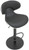 Deluxe Carcaso Matt Black Bar Stool Black