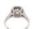 14K Diamond Double Halo Engagement Ring