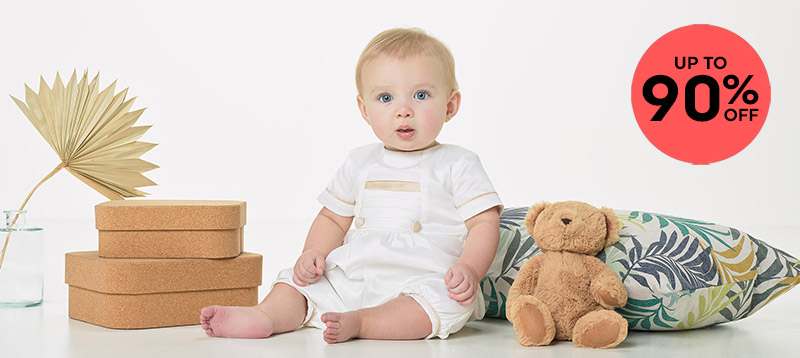 Shop up to 90% off babywear at Roco
