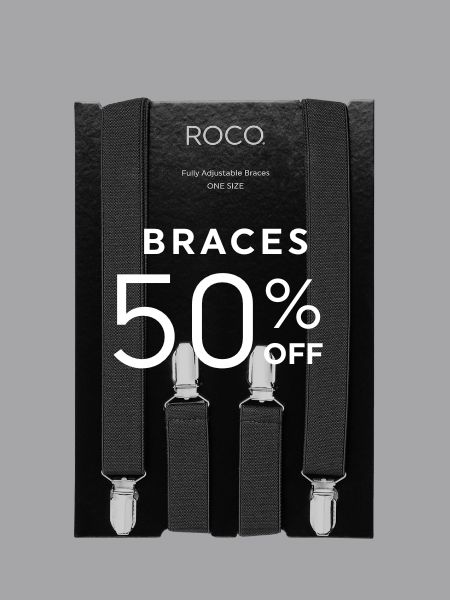 Shop 50% off boys braces in the Roco Black Friday sale