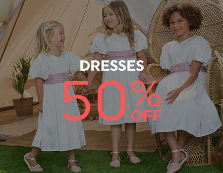 Shop 50% off girls dresses in the Roco Black Friday Sale