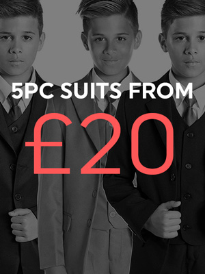 Shop our top deals in the Black Friday Sale - Boys suits from £20