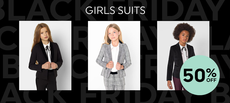 Shop 50% off girls suits at Roco