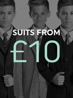 Shop our top deals in the Cyber Week Sale - Boys suits from £10